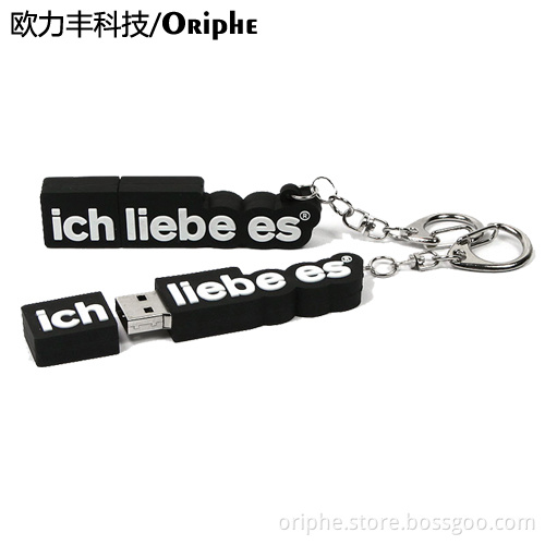 PVC USB Drive/Custom shape USB/Free design/Oriphe